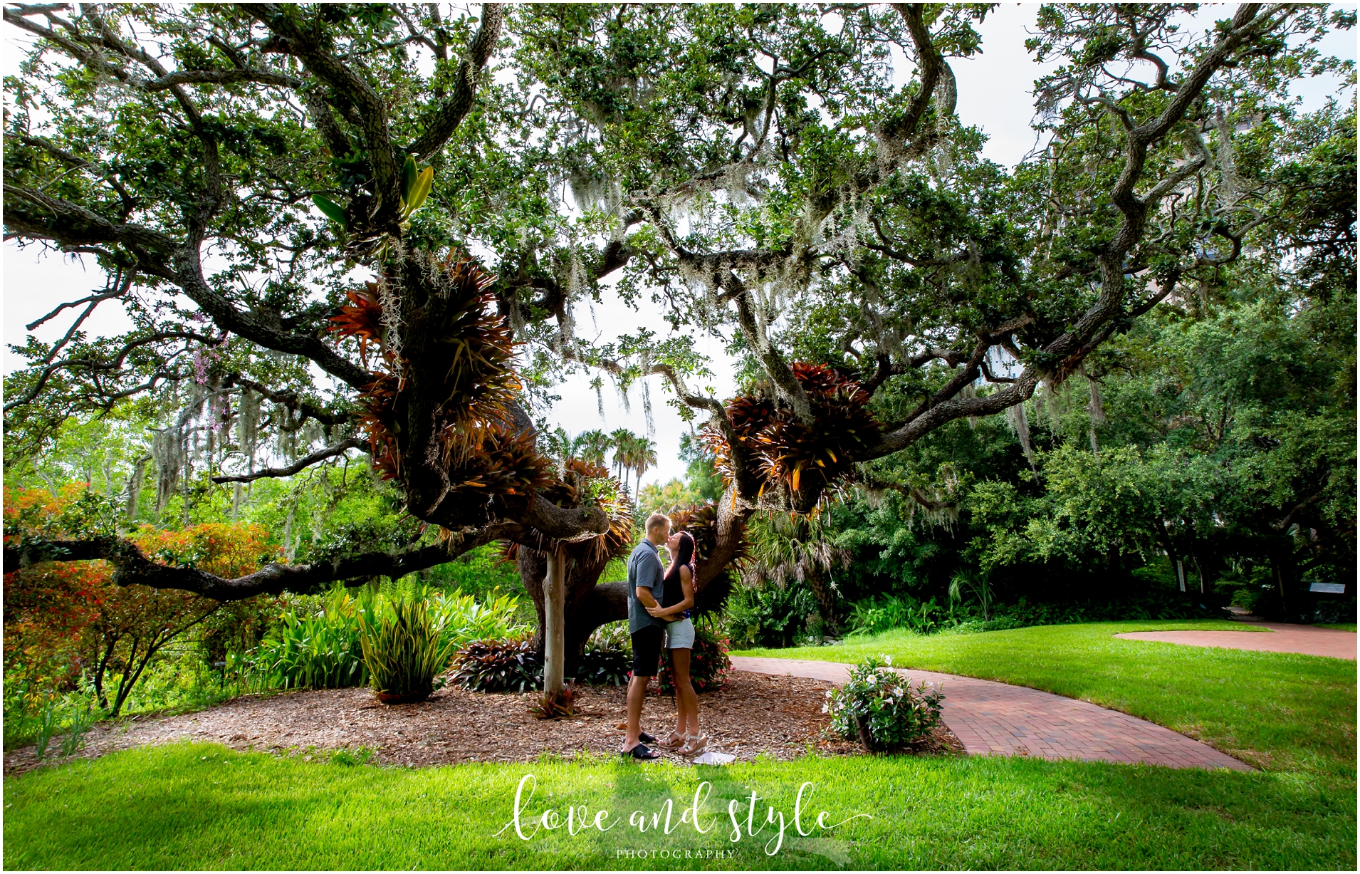 Selby Garden Engagement Photography in Sarasota, FL