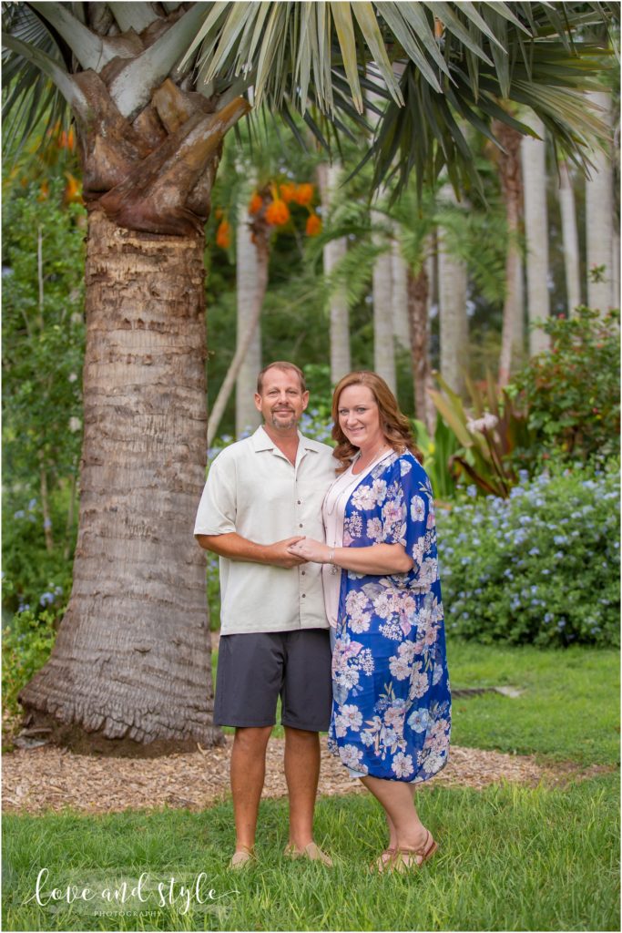 Engagement Photos At Palma Sola Botanical Park