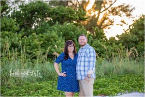 Engagement Photography Anna Maria Island during sunset