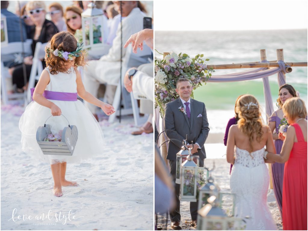 A Wedding at The Beach House on Anna Maria Island, ceremony picture