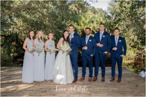 Barn at Chapel Creek Wedding, wedding party