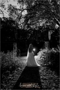 Sarasota Wedding Photographer at The Barn at Chapel Creek bride and groom portrait
