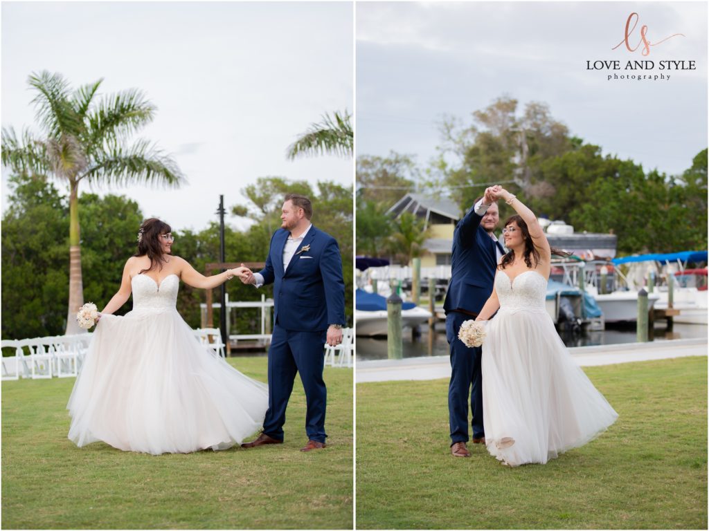 Wedding Photography at Waterline Marina Resort