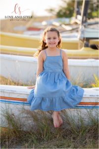 Siesta Key Family Photographer individual portrait of a daughter