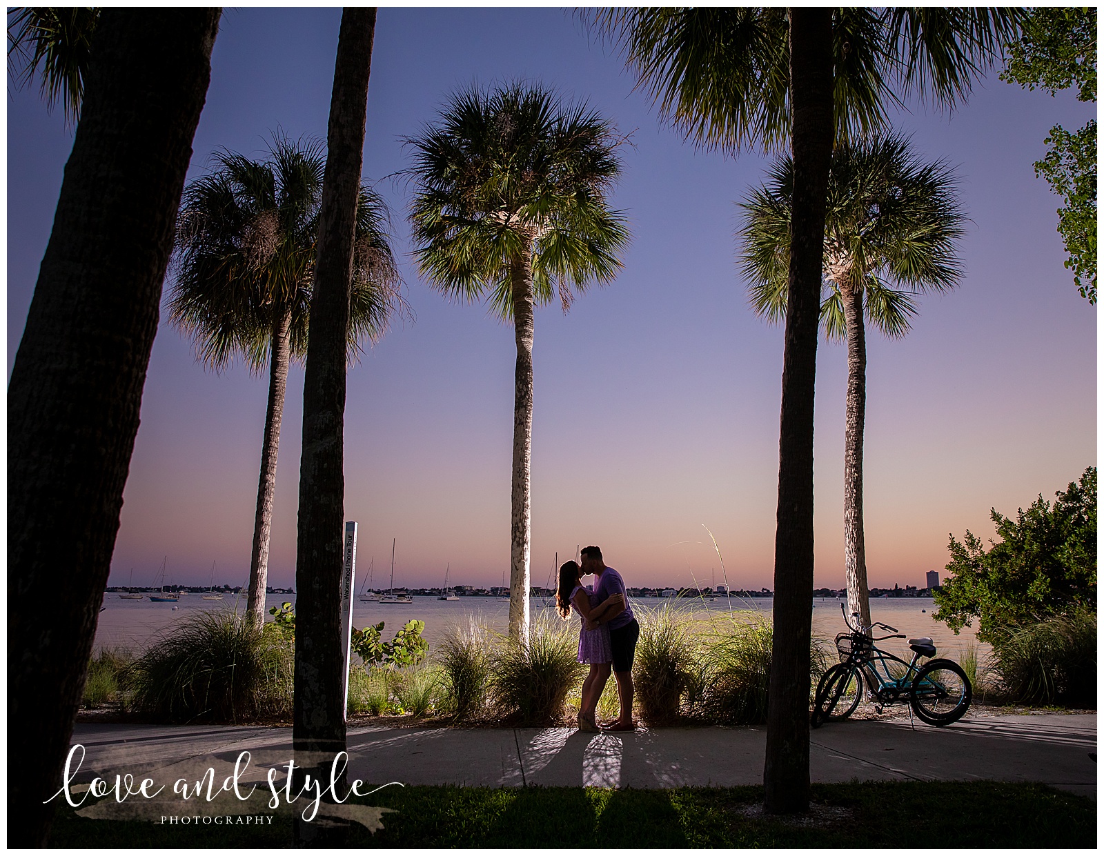 Engagement Photography in Sarasota, Fl at Bayfront Park